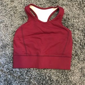 TYC Maroon Cropped vest